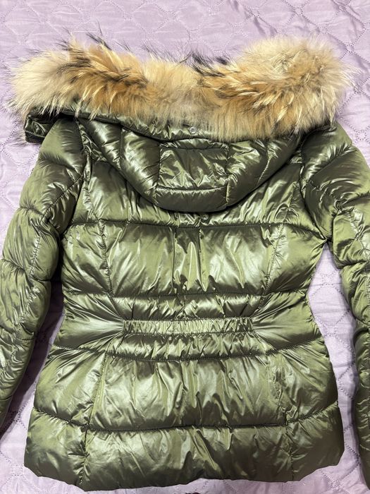 Зимно яке с естествен косъм