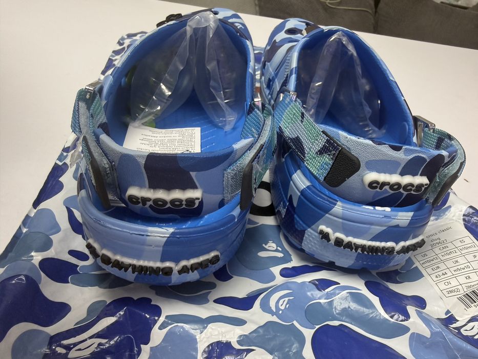 Crocs Bape blue marimea 44