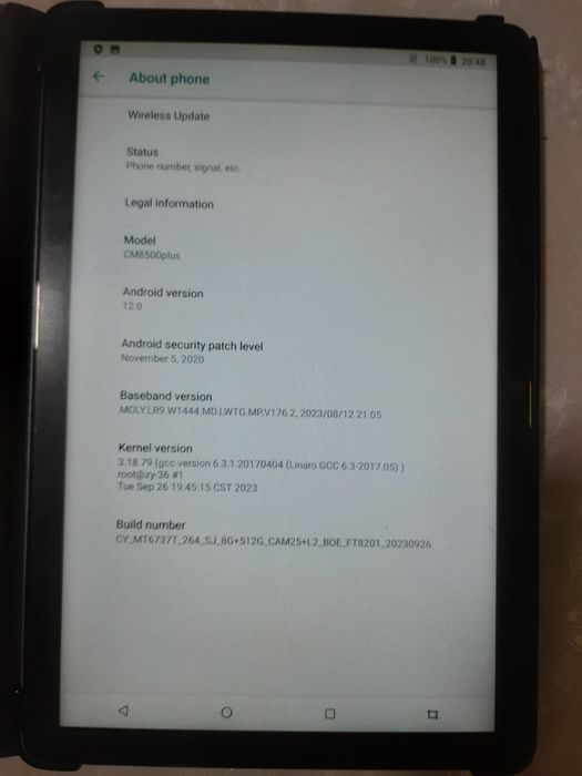 C Idea CM8500 Plus телефон-планшет