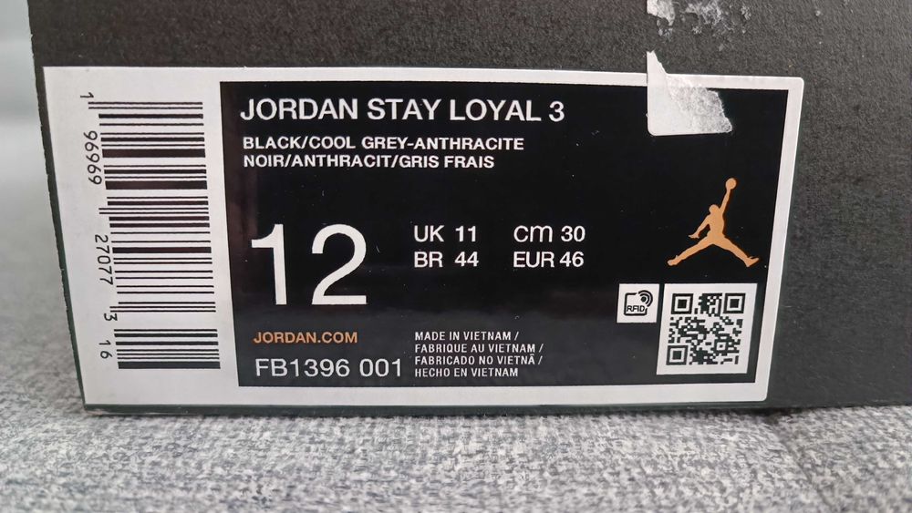 Кожени обувки Jordan Stay Loyal 3 Triple Black