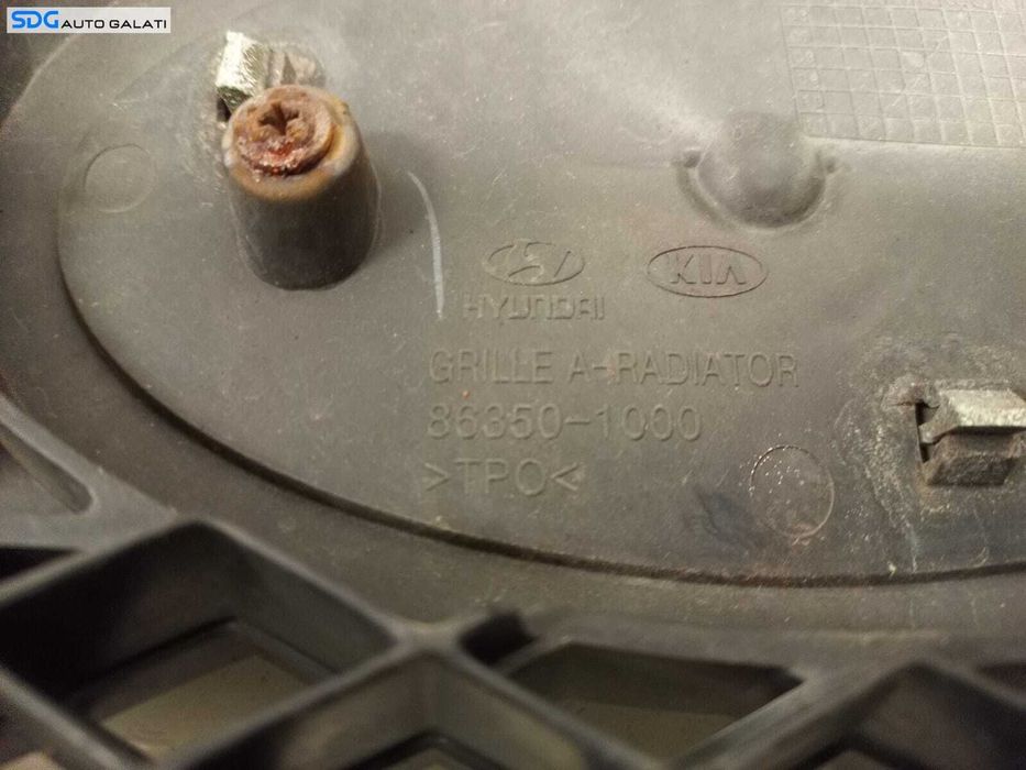 Grila Cu Emblema Bara Fata Radiator Kia Ceed 2006 - 2009 Cod 86350-1000 86350 1000 [Z0305]