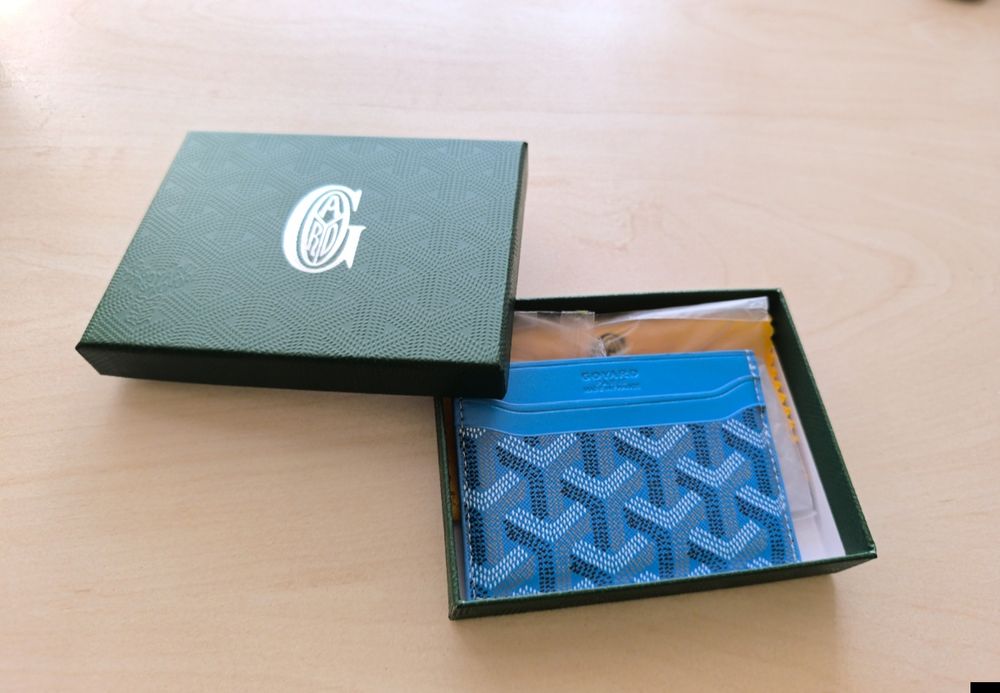 Goyard Cardholder Sky blue