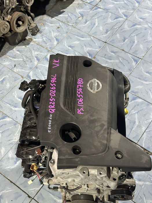 Двигатель Nissan QR25 qr25de 2.5l