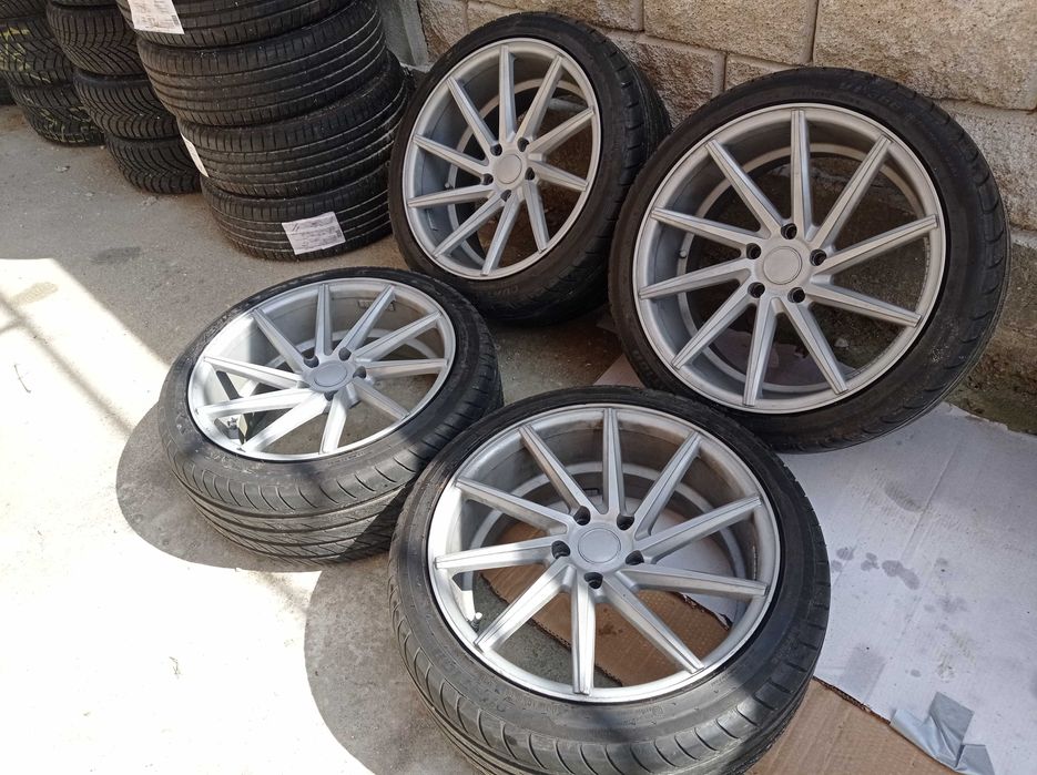 19 5x120 BMW 5 F10 Серия/Спорт Пакет+Летни гуми-Внос от Австрия