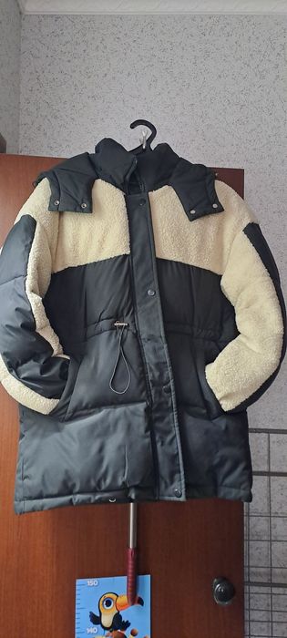Куртка зимняя со вставками