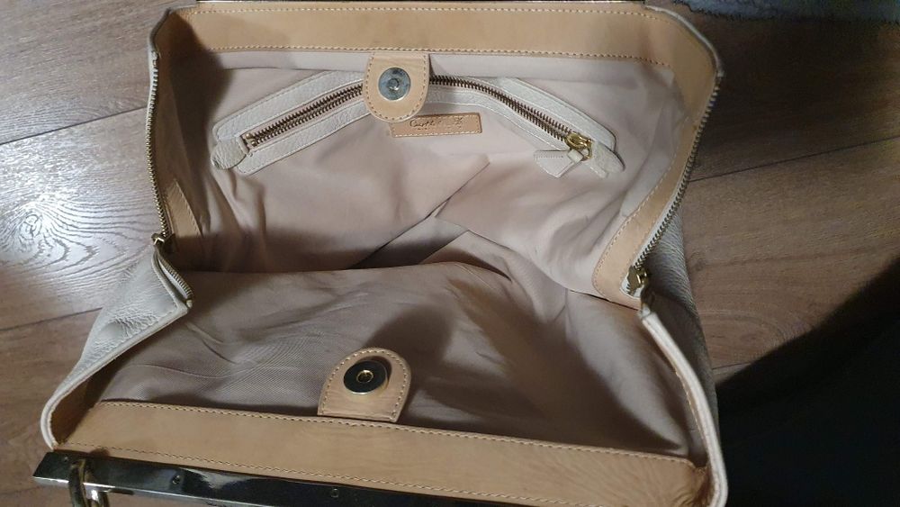 Geanta piele Musette