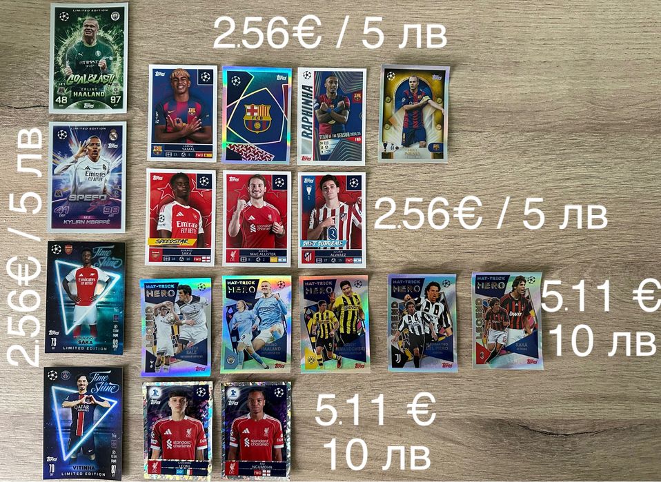 Стикери и карти topps