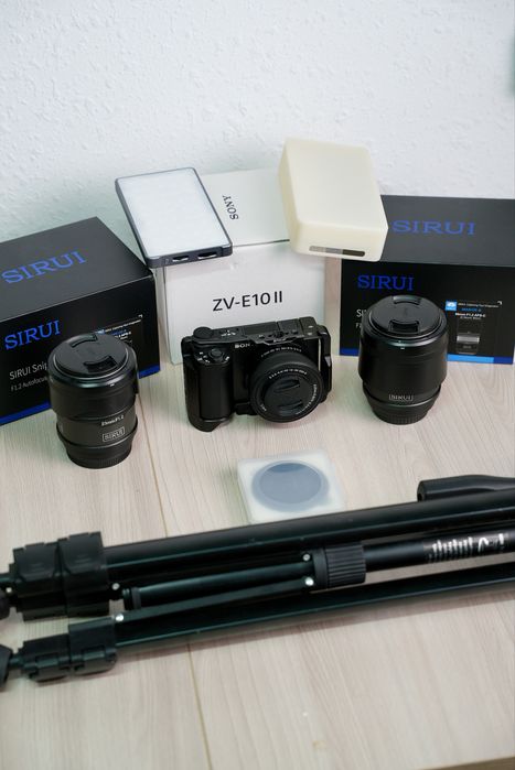 Обмен Sony zv-e10 mark 2 + про объектив