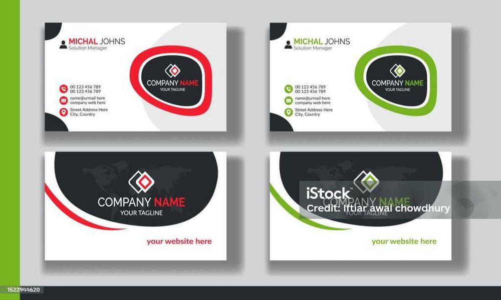 Дизайн на визитни картички