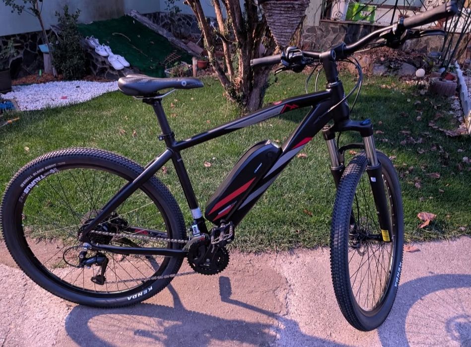 Bicicleta MTB electrica - autonomie asistata 60 km