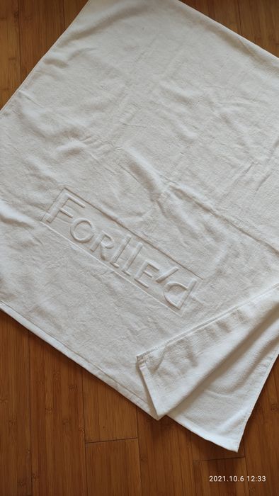 Простынь махровая 100х210 см