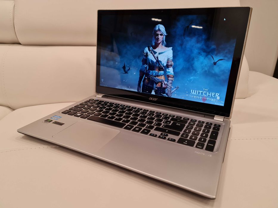 laptop gaming Acer, intel core i7- video nvidia, led touchscreen