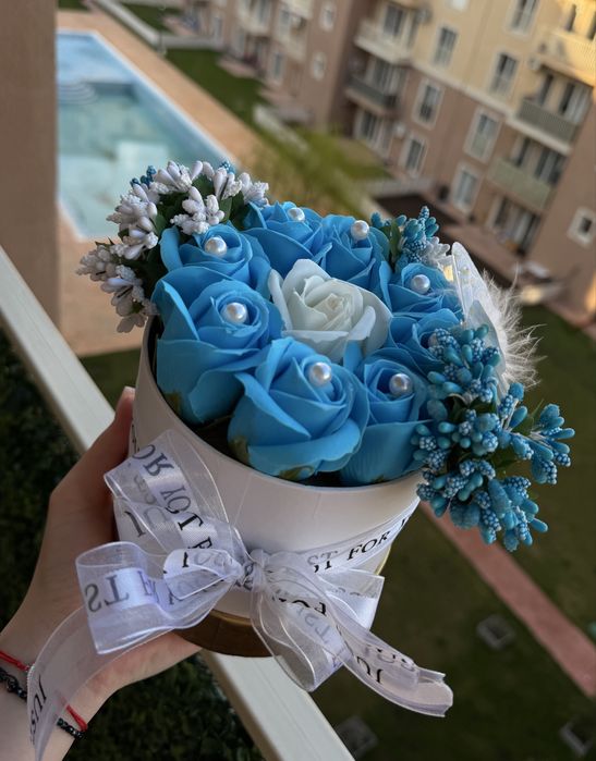 Buchet de trandafiri din sapun