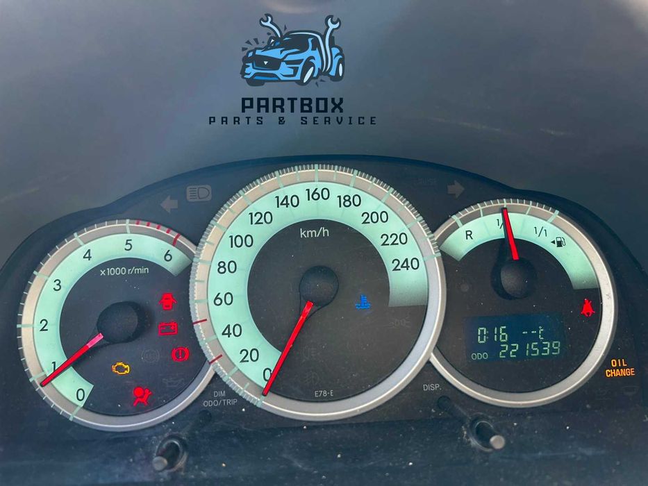 Километраж Toyota Corolla Verso 2009 Facelift