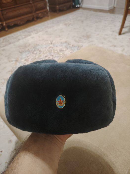 Шапка ушанка военный