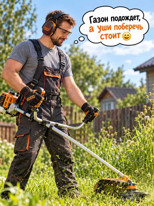 Наушники противошумные INGCO Ингко SNR 33 дБ HEM3328