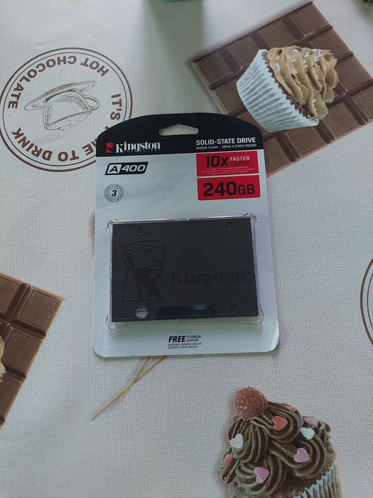 Чисто ново ссд 2.5 Кингстън 240гб