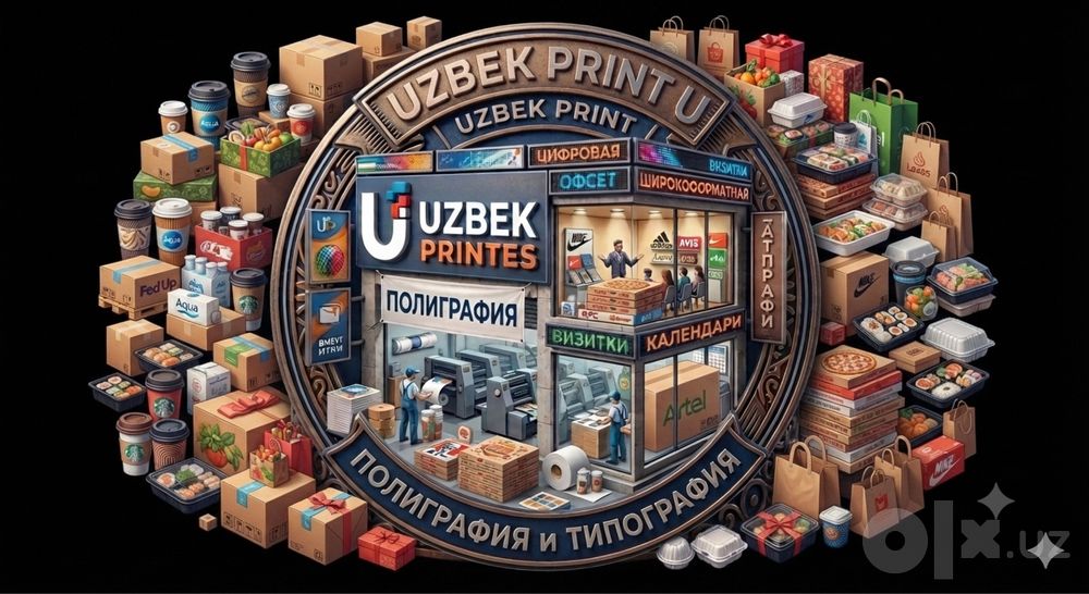 Срочная типография: печать визиток, баннеров и упаковки