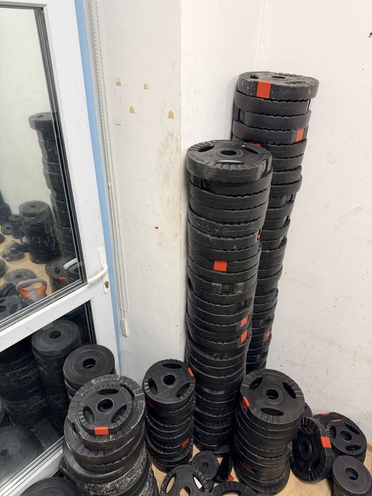 Discuri pt. Haltera Olimpice gaura 50 mm. 5 kg.2,5 kg.1,25 kg, Oferta