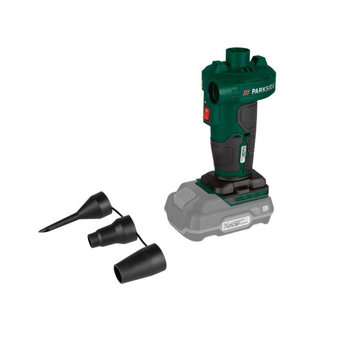 Pompa aer Parkside pentru umflat saltele fara baterie + cutie plastic