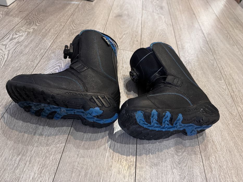 Сноуборд детски обувки Atomic с боа закопчаване, 22 см , 34 номер