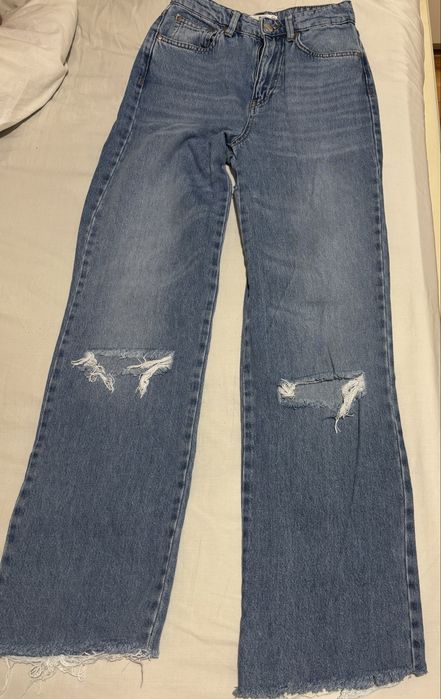 Широки дънки нови