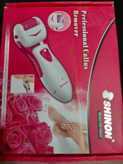 Электрические роликовые пилки для пяток SHINON и Scholl Velvet