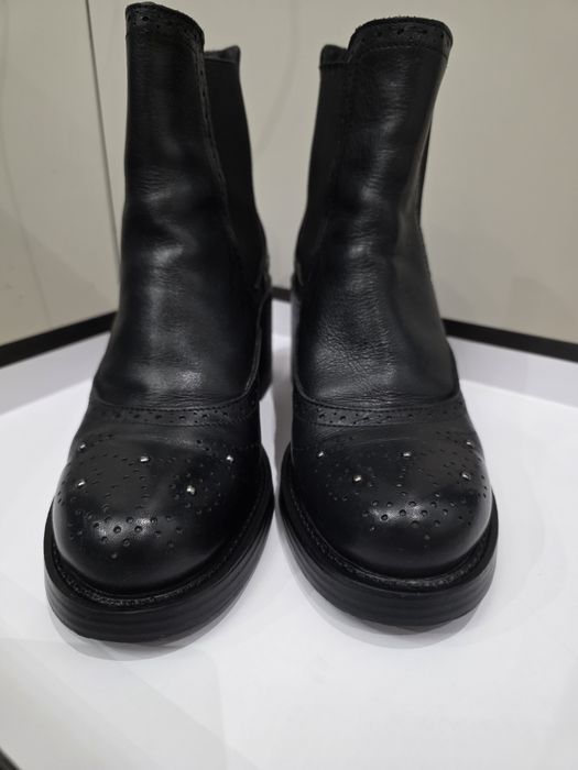 Ботинки,модель Челси ,кожа