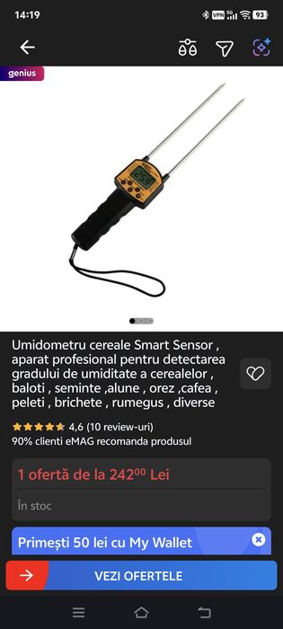 Umidometru profesional