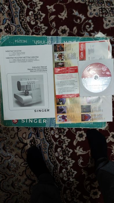 Singer оверло американский