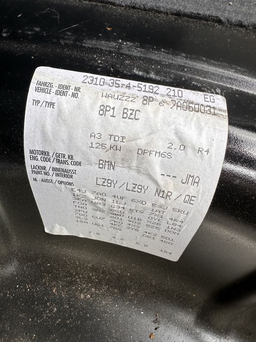 Ауди а3 8п на части / audi a3 8p s line