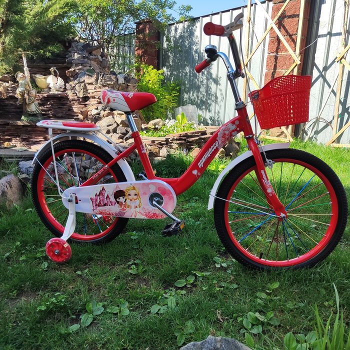 Велосипед велик для девочки Пррнцесса. Размер 20.