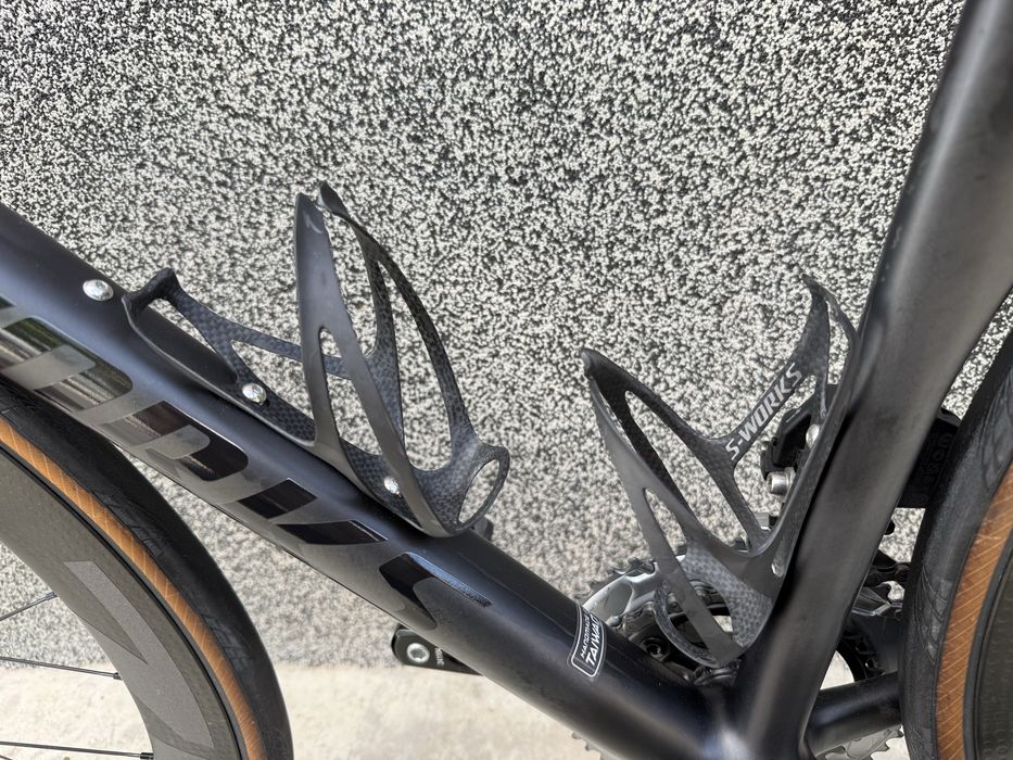 Specialized S-Works Tarmac SL8 2025 FACT 12r Carbon • SRAM Rival eTap AXS • Zipp 404 Firecrest