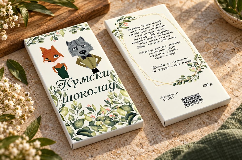 Подарък за кумове