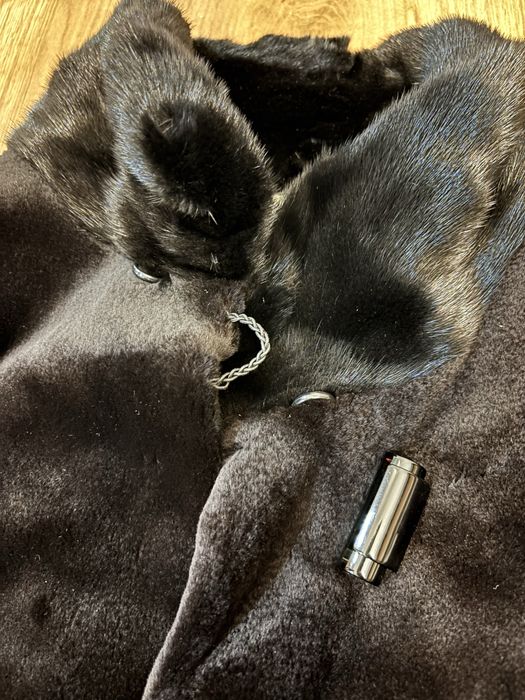 норковая стриженная шуба