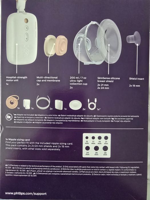 Philips Avent Двойна електрическа помпа за кърма Hands-free