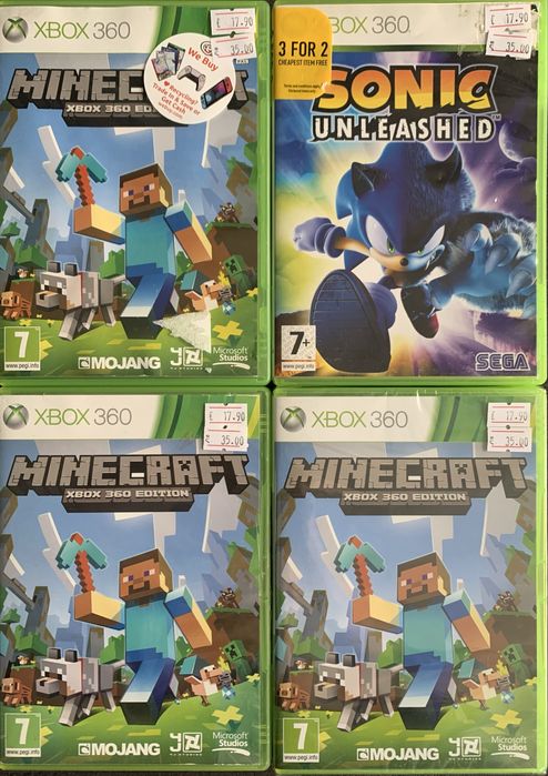 Xbox 360, Игри за Xbox 360  Minecraft - 17.90€ (35.00 лв)