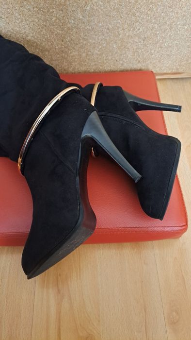 Дамски ботуши на ток