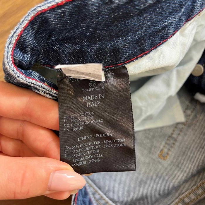 Philipp Plein Denim Shorts