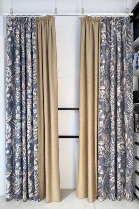 Готовый комплект штор