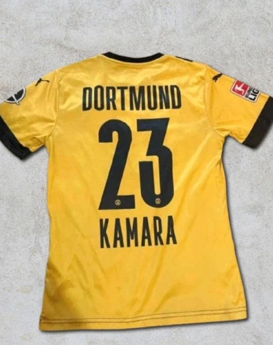 Tricou de fotbal Puma Borussia Dortmund galben, mărime S