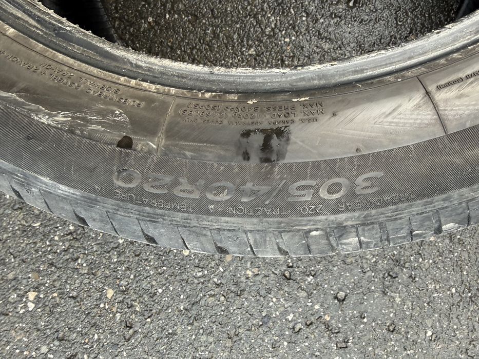 305/40/20.-275/45/20/.4 бр спорт пакет дот 21  ръмфлат