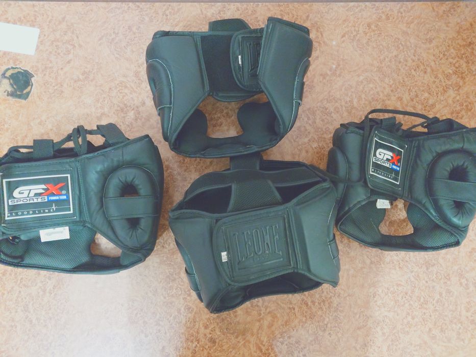 Шлем бойцовский, для спаррингов