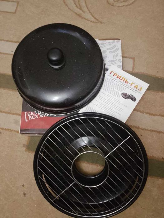 Гриль-сковорода новая