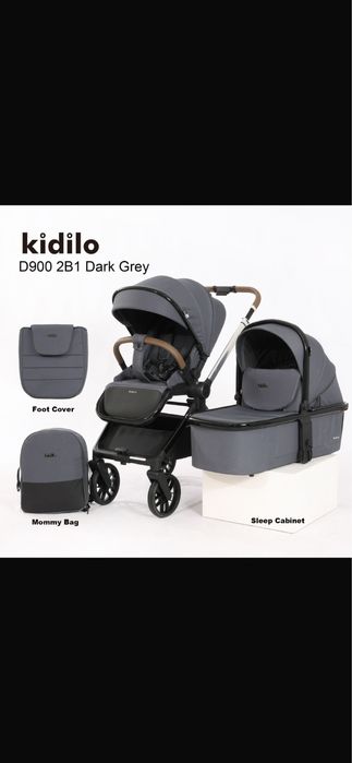 Коляаска Kidilo D 900 D 900 3в1 D 900 2в1