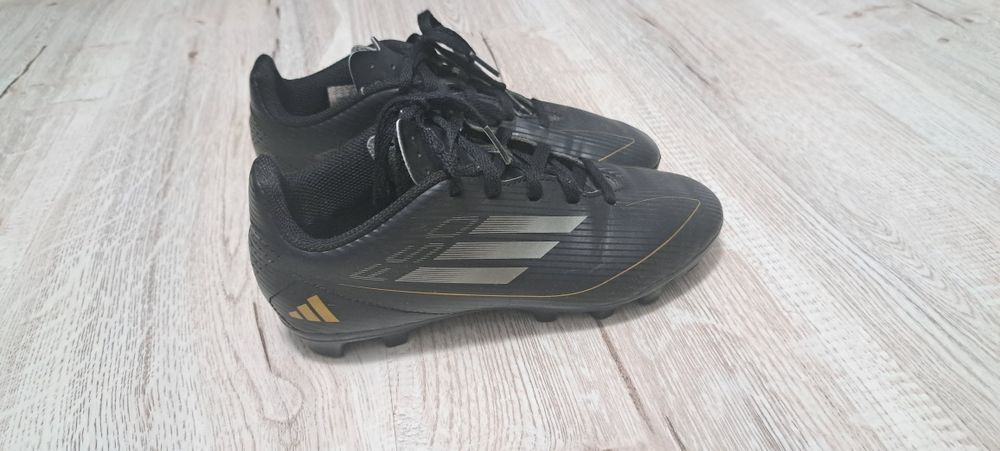 Ghete fotbal junior Adidas Nocke F50 club
