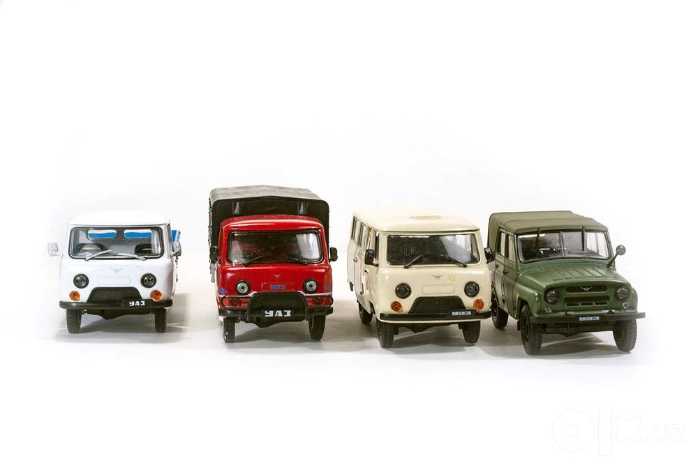 Игрушечные модели УАЗ, масштаб 1:43, большое разнообразие...