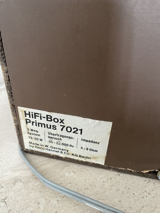 Boxe germane Primus by Heco