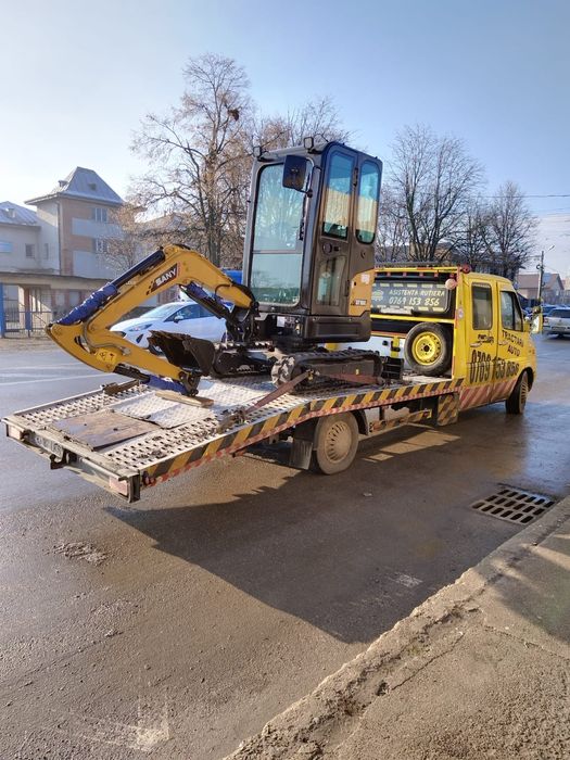 Tractări auto,tractări utilaje,platforma auto, asistenta rutiera