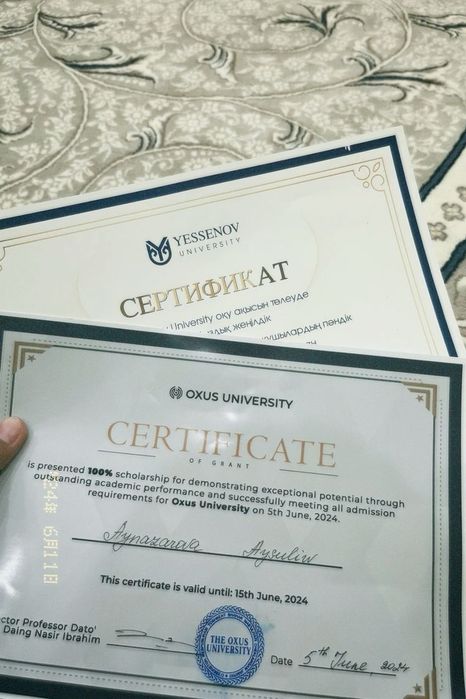 Сертификаты грамоты визитки